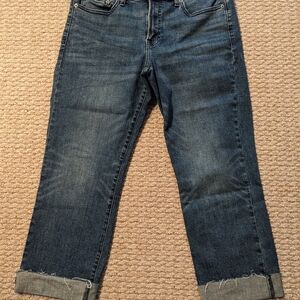 Lucky Brand Dark Blue Boyfriend Jeans